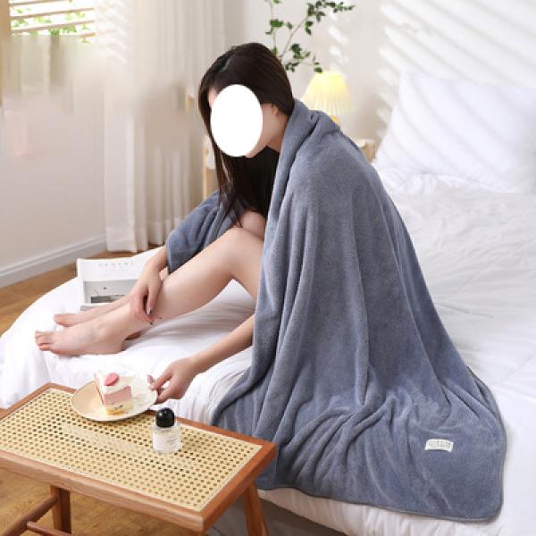 360Home elegantes Duschtuch Handtuch schön einfarbig Badetuch Drei